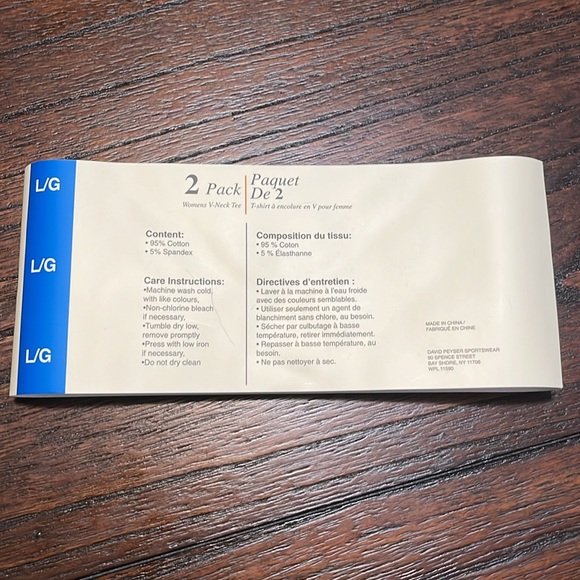 Women's New 3/4 Sleeve T-Shirt V-Neck Vibrant Purple NWT Lg Weatherproof Vintage - Picture 6 of 6